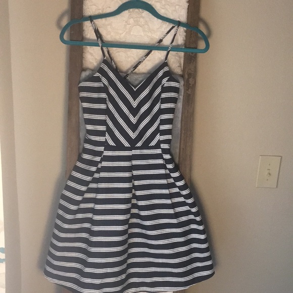 Striped Summer Dress - Picture 1 of 5